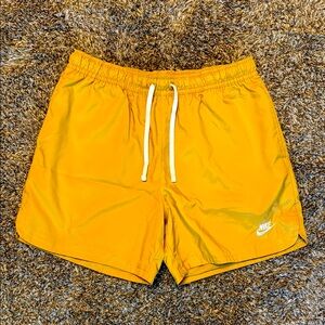 Nike Yellow Lifestyle shorts